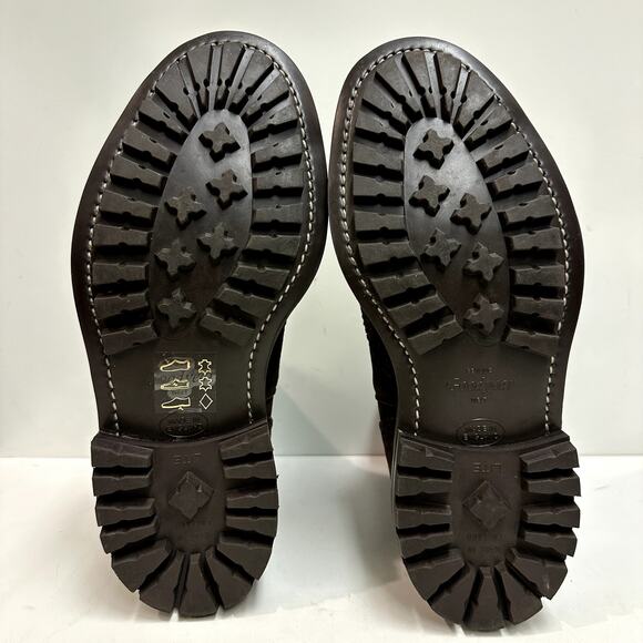 NWOT Todd Snyder x Tricker's Henry Wing Cap Chelsea Suede Boot Mens UK 7/ US 8.5 - Picture 10 of 12